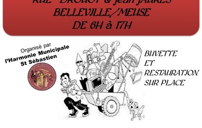 Brocante organisée par l'Harmonie Municipale Saint-Sébastien