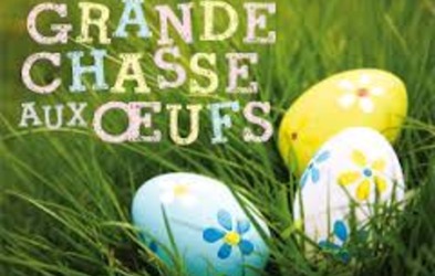 Chasse aux oeufs le dimanche 16 avril 2017 à 10 h 00