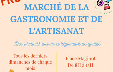 Marché de la gastronomie et de l'artisanat à Belleville/Meuse