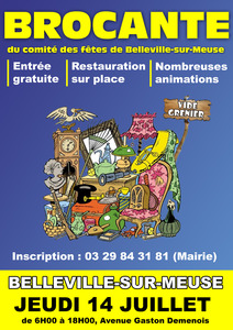 BROCANTE 14 Juillet