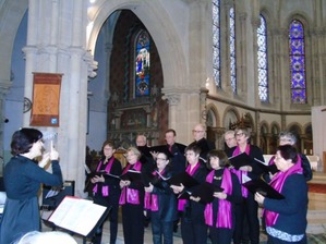 Concert Groupe Vocal Haut les Choeurs, le 17 septembre à 20 h 30 à l'église