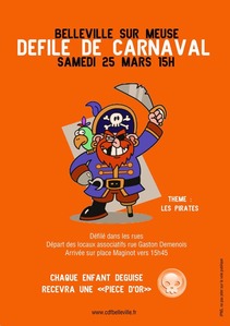 Défilé de carnaval organisé par le Comité des Fêtes