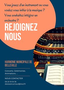 Rejoignez l'harmonie municipale Saint-Sébastien !!!